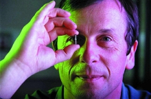 Kevin Warwick and Implant: Image Copyright Kevin Warwick