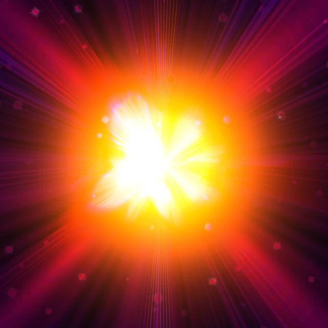 A star exploding copyright www.istock.com 186401379