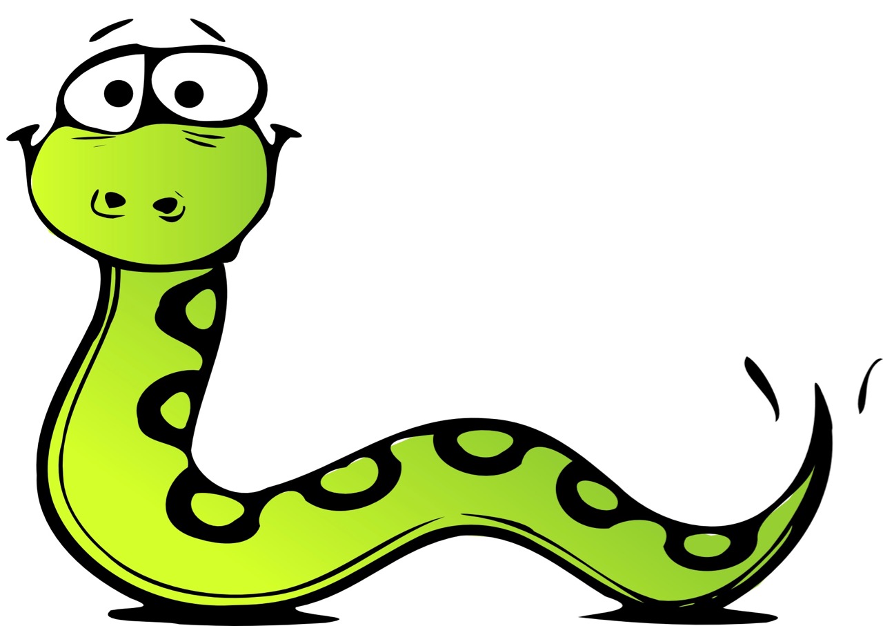 Snake cartoon: PIXABAY
