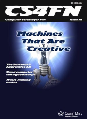 the cover of cs4fn issue 18