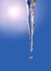 An icicle