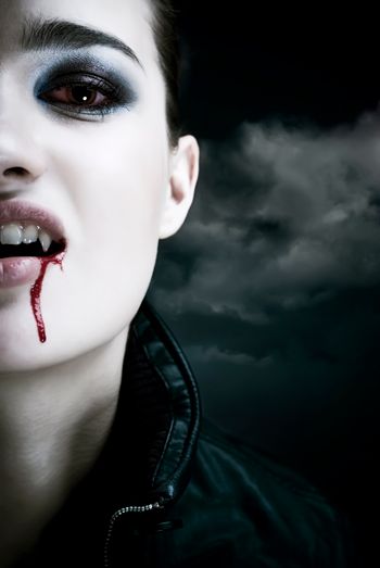 Female Vampire: copyright istock.com 10510877